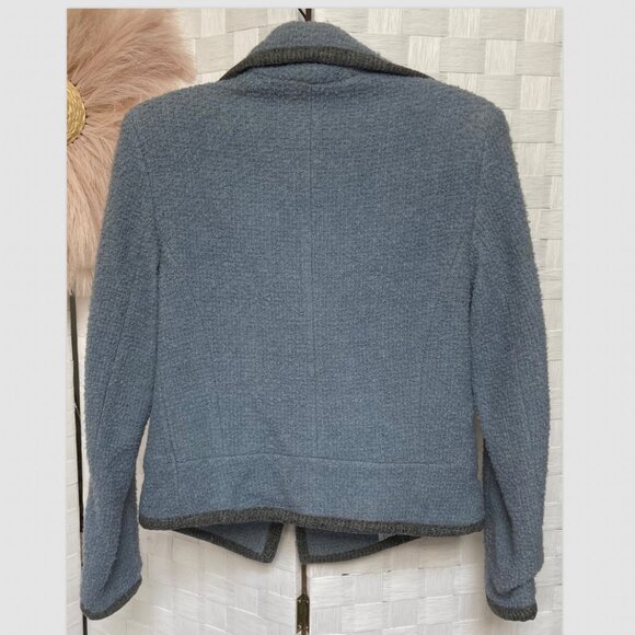 Rapsodia Blue Wool Blazer Size XS - Picture 5 of 6